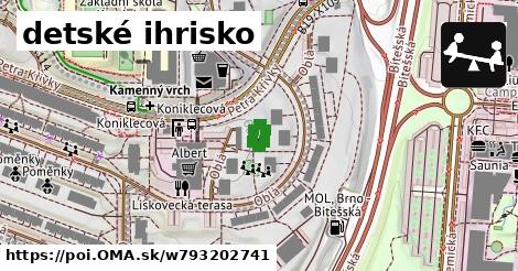 detské ihrisko