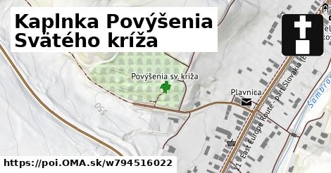 Kaplnka Povýšenia Svätého kríža