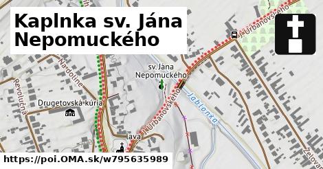 Kaplnka sv. Jána Nepomuckého