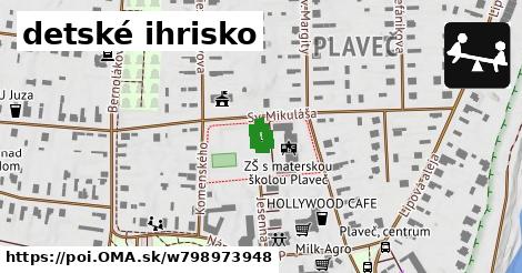 detské ihrisko