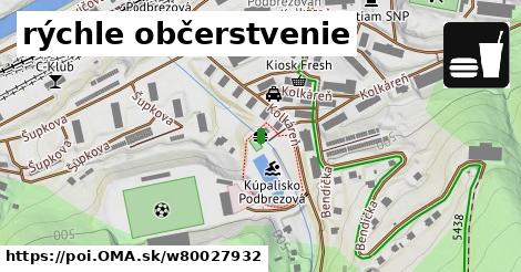 rýchle občerstvenie