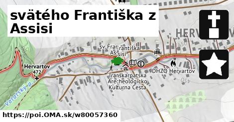 svätého Františka z Assisi