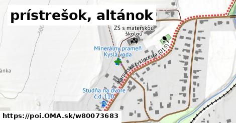 prístrešok, altánok