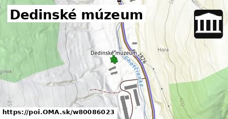 Dedinské múzeum