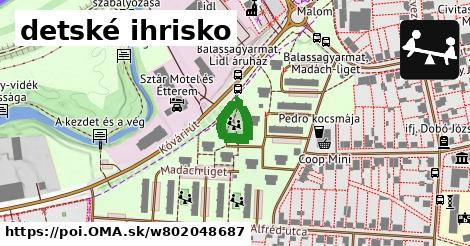 detské ihrisko