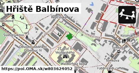 Hřiště Balbínova