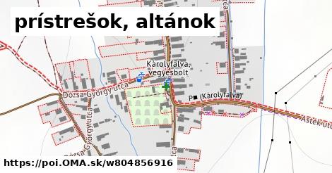 prístrešok, altánok