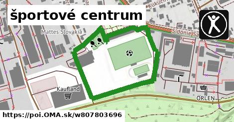 športové centrum