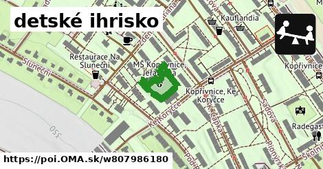 detské ihrisko