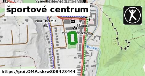 športové centrum