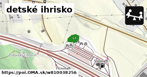 detské ihrisko