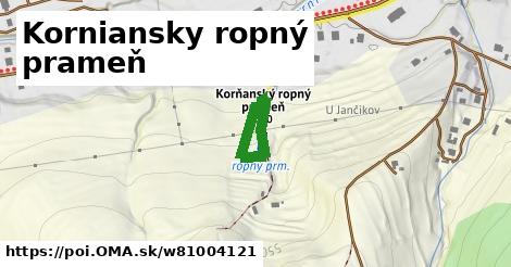 Korniansky ropný prameň