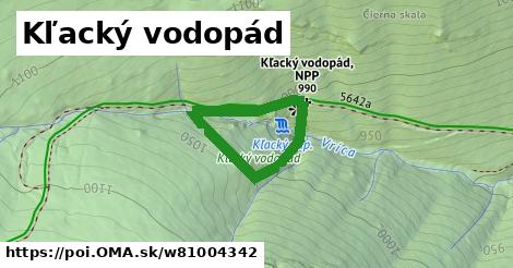 Kľacký vodopád