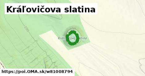 Kráľovičova slatina