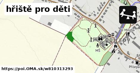 hřiště pro děti