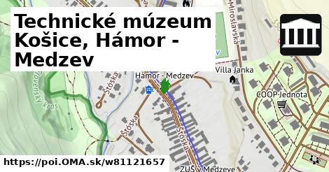 Technické múzeum Košice, Hámor - Medzev