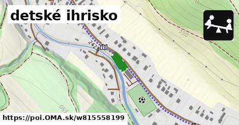 detské ihrisko