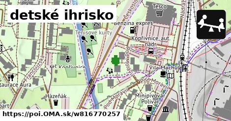 detské ihrisko