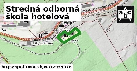 Stredná odborná škola hotelová