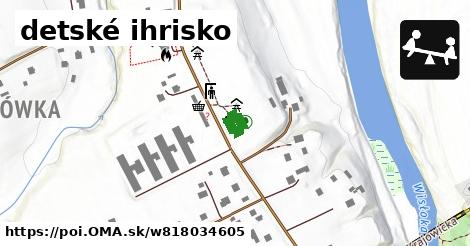 detské ihrisko