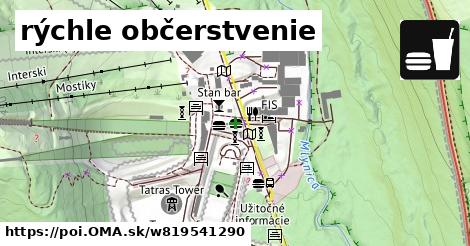 rýchle občerstvenie