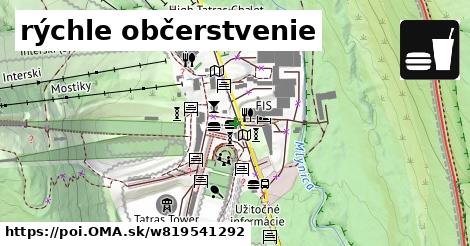 rýchle občerstvenie