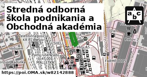 Stredná odborná škola podnikania a Obchodná akadémia