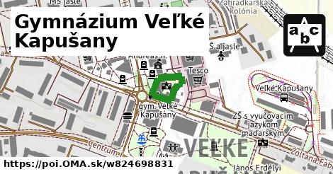 Gymnázium Veľké Kapušany