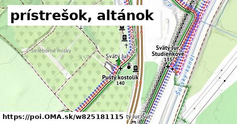 prístrešok, altánok