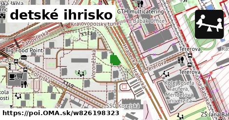 detské ihrisko