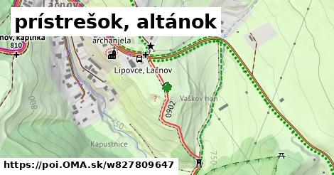 prístrešok, altánok