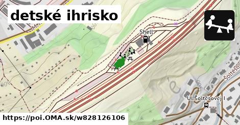 detské ihrisko