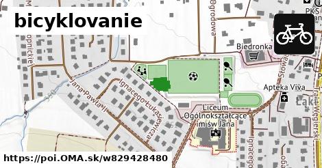 bicyklovanie