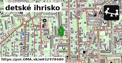 detské ihrisko