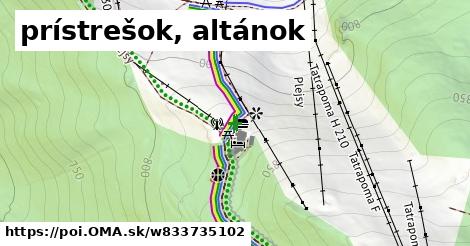 prístrešok, altánok