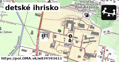 detské ihrisko