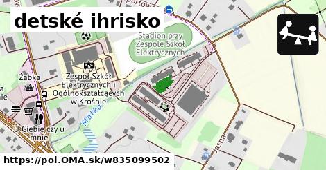 detské ihrisko