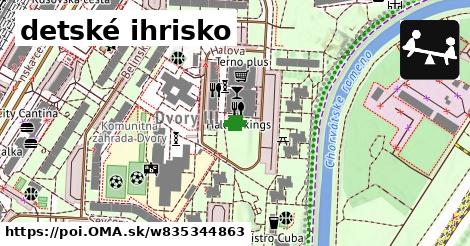 detské ihrisko