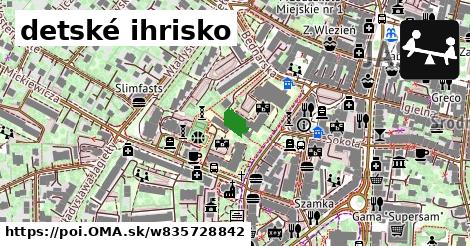 detské ihrisko