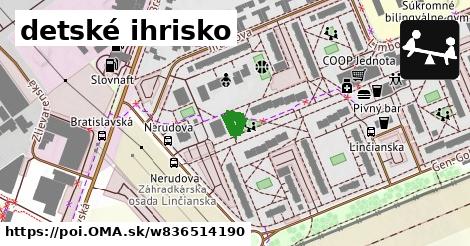 detské ihrisko