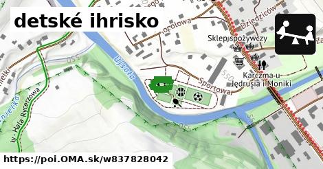 detské ihrisko