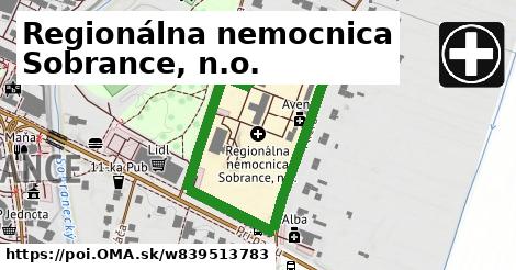 Regionálna nemocnica Sobrance, n.o.