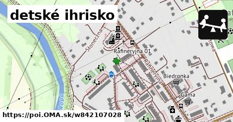 detské ihrisko