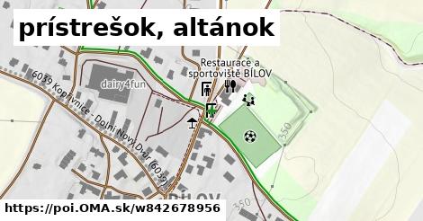 prístrešok, altánok