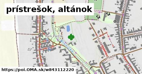 prístrešok, altánok