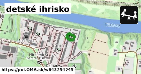 detské ihrisko