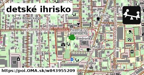 detské ihrisko