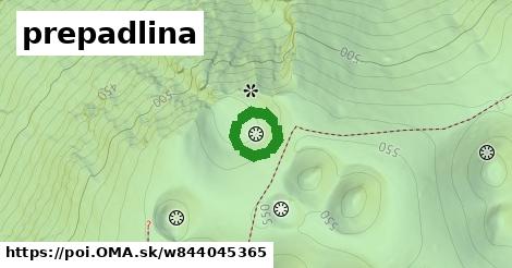 prepadlina