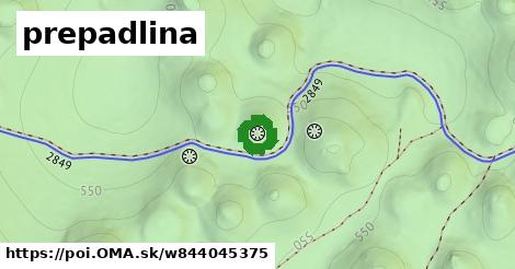 prepadlina