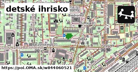 detské ihrisko